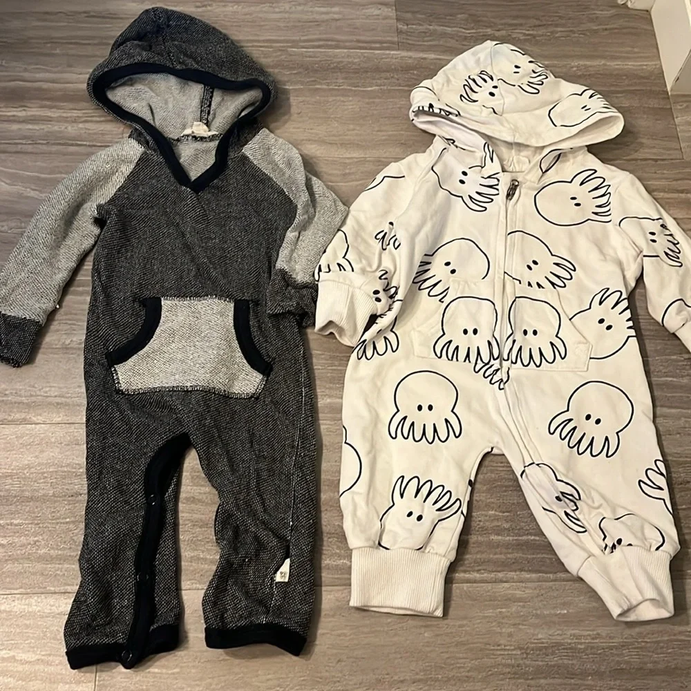 5 Baby Romper Outfits Bundle - Gender Neutral